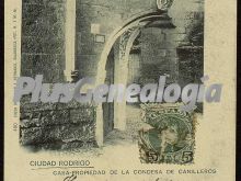 Casa propieda de la condesa de canillero de ciudad rodrigos (salamanca)