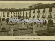 Plaza del buen alcalde de ciudad rodrigo (salamanca)