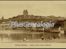 Puente romano sobre el águeda de ciudad rodrigo (salamanca)