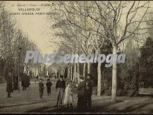 Paseo central del campo grande de valladolid