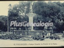 La fuente de la fama en el campo grande de valladolid