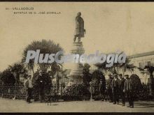 Estatua de d. josé zorrilla de valladolid