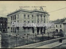 Edificio del banco castellano de valladolid