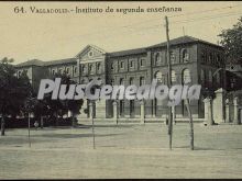 Instituto de segunda enseñanza de valladolid