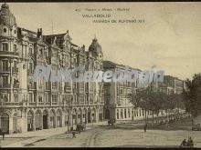 Vista general de la avenida de alfonso xiii de valladolid