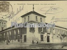 Diputación provincial de valladolid. casa donde nación felipe ii