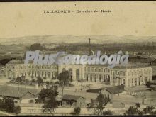 Vista aérea de la estación del norte de valladolid