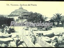 Jardines del puerto de valencia