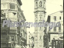 Plaza y torre de santa catalina de valencia