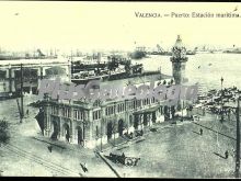 Estación marítima del puerto de valencia