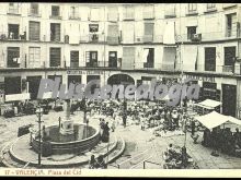 Plaza del cid de valencia