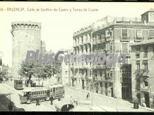 Calle de guillem de castro y torres de cuarte de valencia