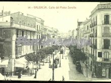 Calle del pintor sorolla de valencia