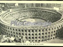 Plaza de toros en día de corrida en valencia