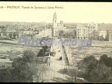 Puente de serranos y santa mónica de valencia