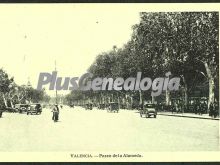 Paseo de la alameda de valencia