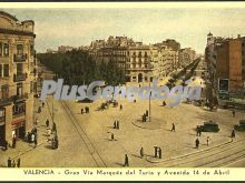 Gran vía del marqués del turia y avenida 14 de abril de valencia