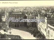 Plaza de tetuán de valencia