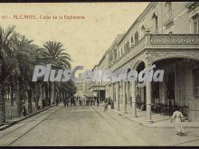 Cafés de la esplanada, (alicante)