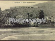 Vista del seminario, orihuela (alicante)