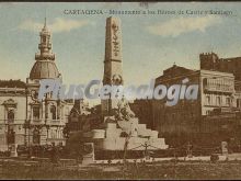 Monumento a los héroes de cavite y santiago. cartagena (murcia)