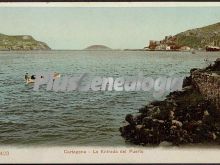 La entrada del puerto, cartagena (murcia)