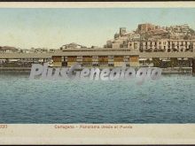 Panorama desde el puerto, cartagena (murcia)