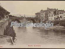 Puente sobre el río segura, murcia