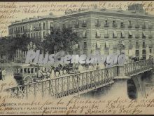 Puente y plano de san francisco, murcia