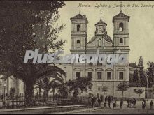 Iglesia y jardín de santo domingo, murcia