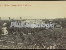 Vista panoramica de la huerta, murcia