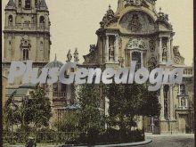 Portada y torre de la catedral, murcia