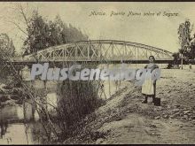 Puente nuevo sobre el segura, murcia