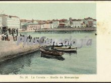 Muelle de mercancías en la coruña