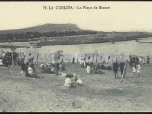 Playa de riazor de la coruña