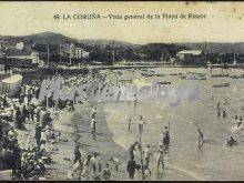 Playa de riazor en la coruña