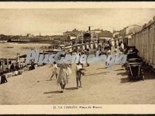 La playa de riazor