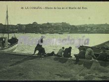 Muelle del este de la coruña