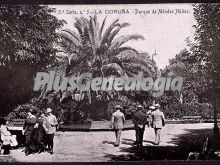 Jardines de méndez núñez en la coruña