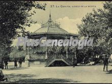 Kiosko de la música en la coruña