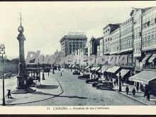 Avenida de los cantones en la coruña