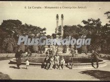 Monumento a concepción arenal en la coruña