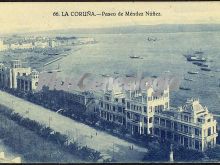 Paseo de méndez núñez en la coruña