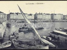 Muelle la dársena de la coruña