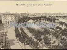 Cantón grande y paseo mendez núñez de la coruña