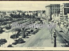 Avenida de los cantones en la coruña