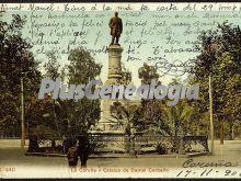 Estatua de daniel carballo en la coruña