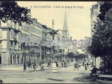 Calle juana de vega en la coruña