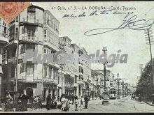 Calle cantón pequeño de la coruña