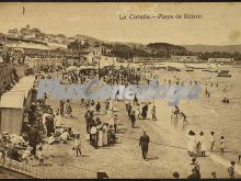 Playa de riazor de la coruña